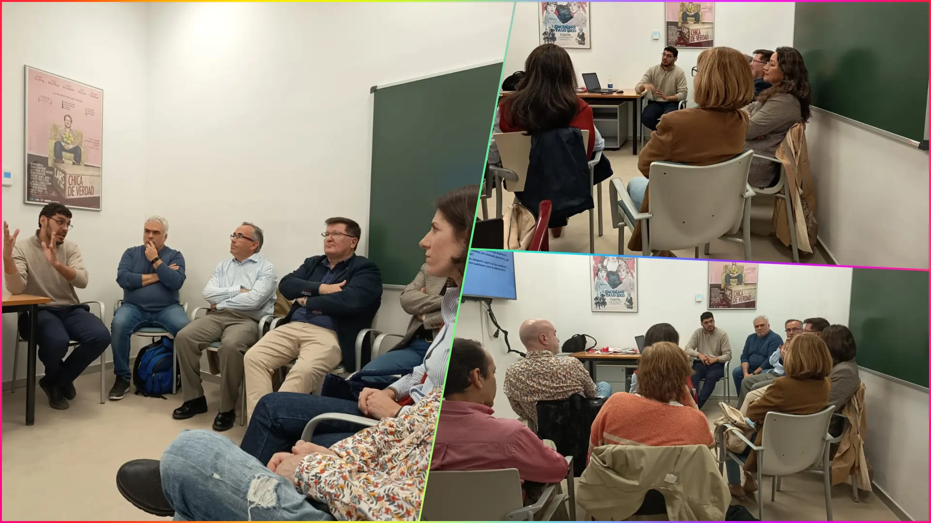 En la Universidad Rey Juan Carlos de España, Director del CIDUNAE presentó resultados de proyectos sobre AMI