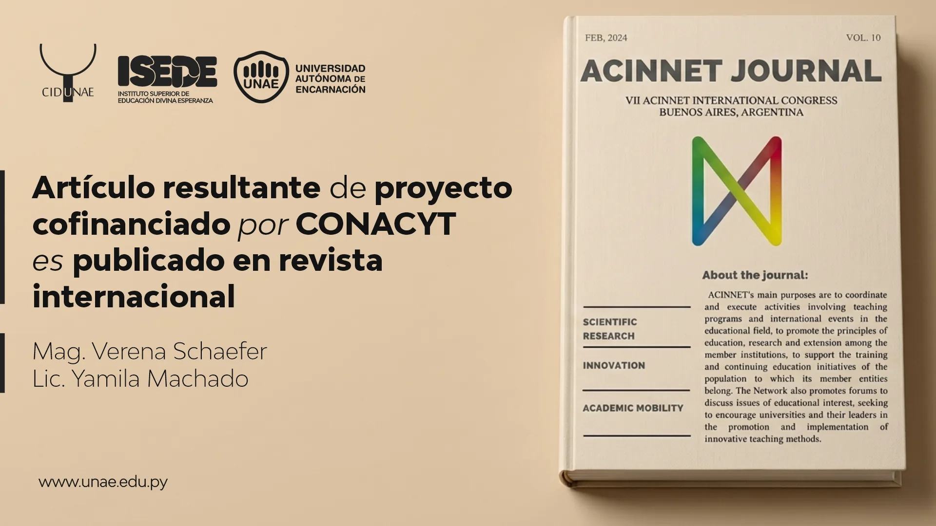Artículo resultante de proyecto cofinanciado por CONACYT es publicado en revista internacional