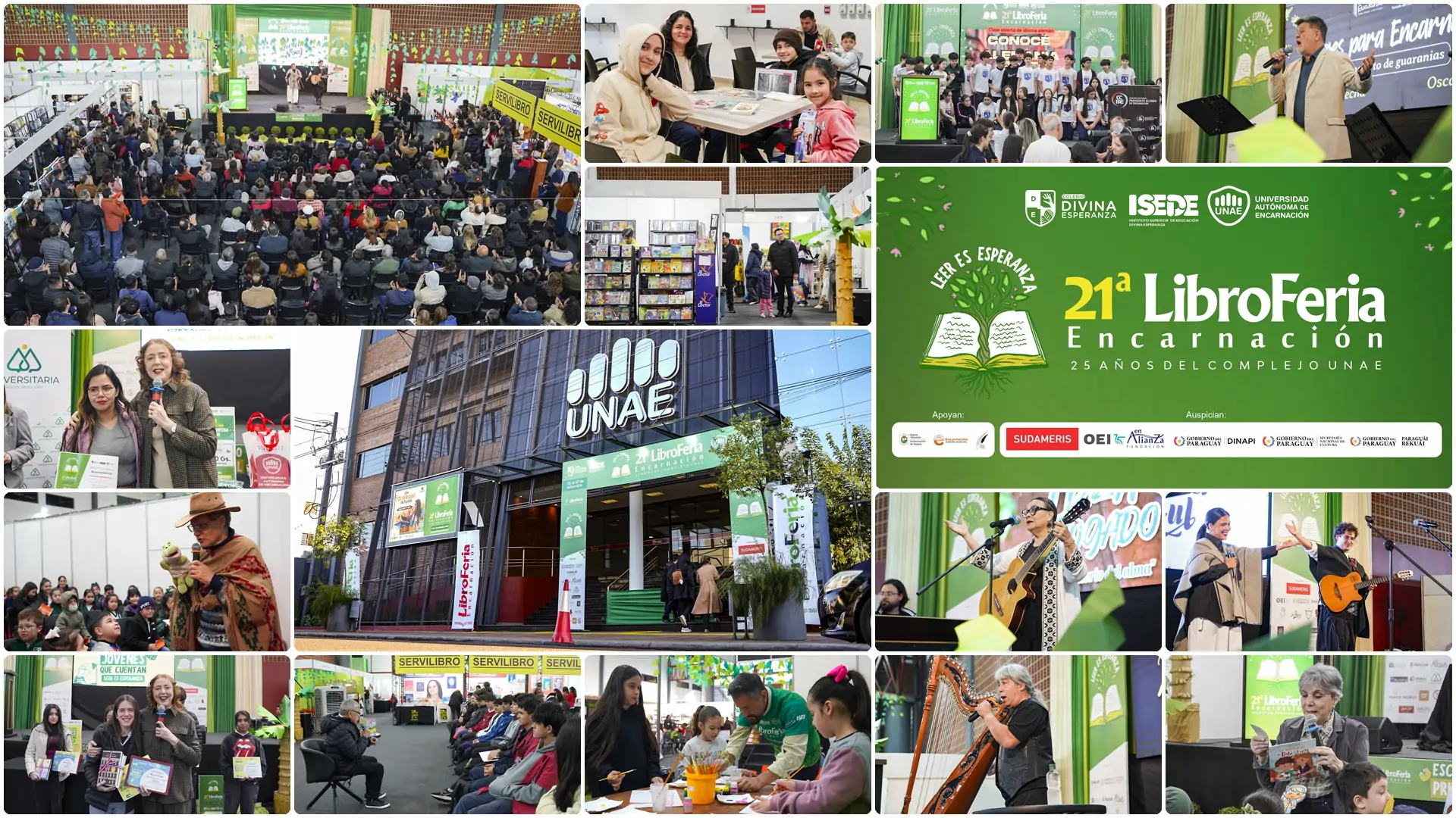 XXI Libroferia Encarnación “Leer es Esperanza”: un legado cultural y educativo liderado por la UNAE