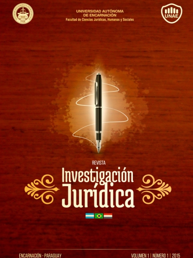 					Ver Vol. 1 Núm. 1 (2015): Investigación Jurídica
				