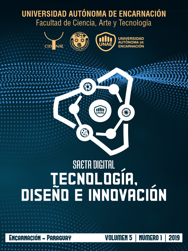 					Ver Vol. 5 Núm. 1 (2019): Tecnología, Diseño e Innovación
				