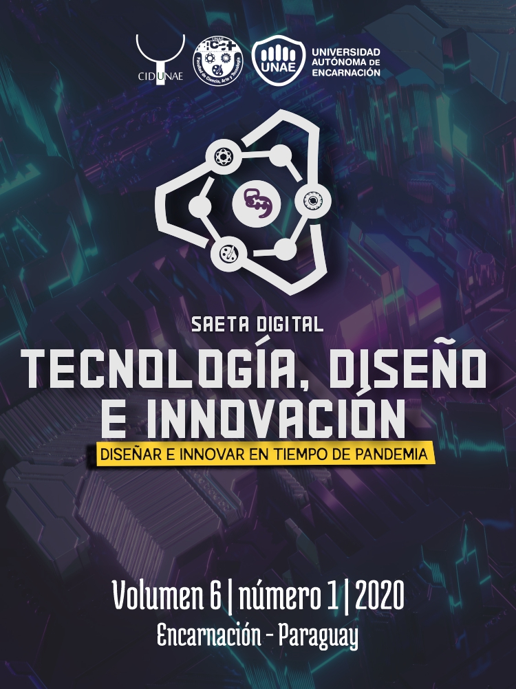 					Ver Vol. 6 Núm. 1 (2020): Tecnología, Diseño e Innovación
				