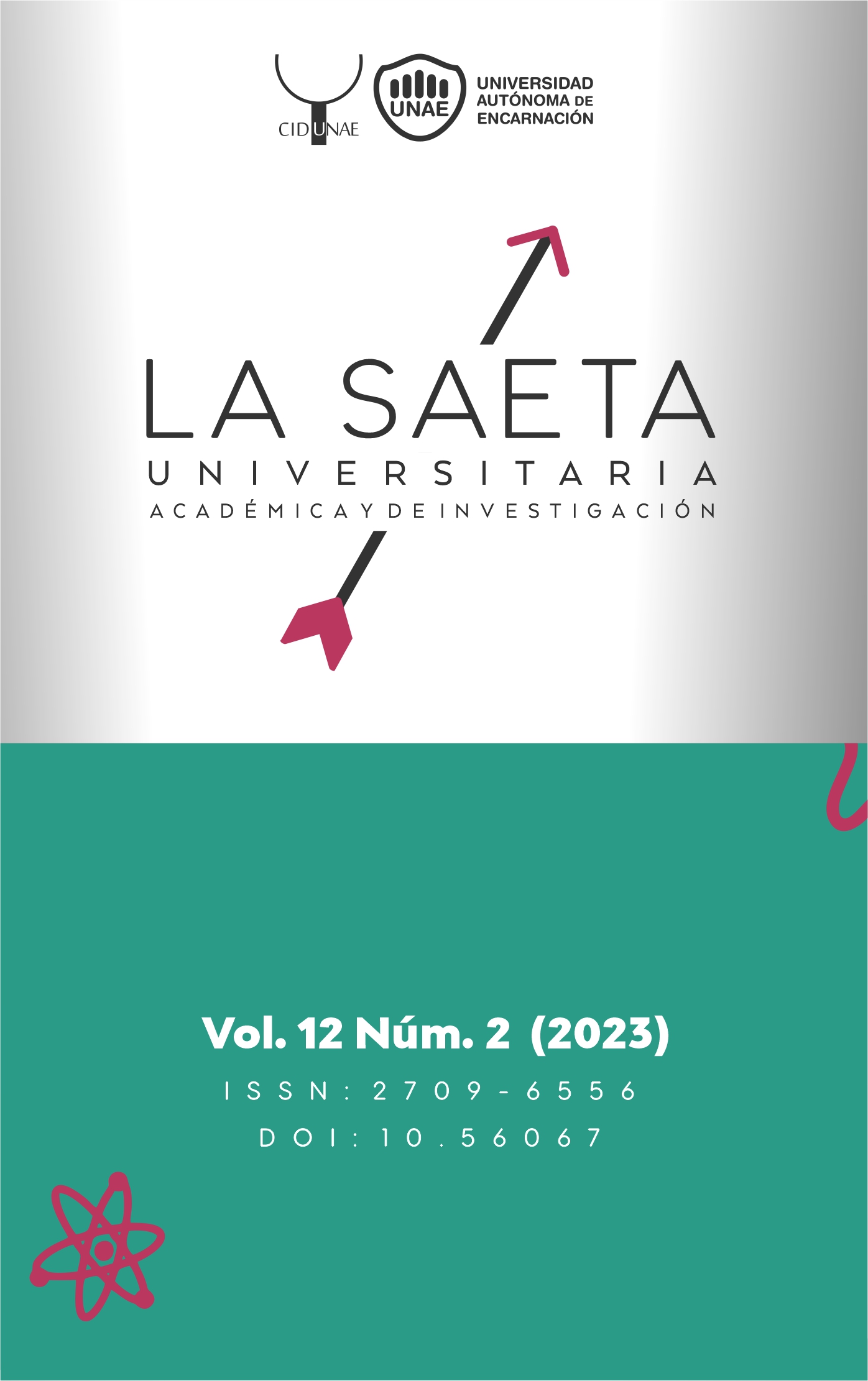 					View Vol. 12 No. 2 (2023): Saeta Universitaria Académica y de Investigación
				