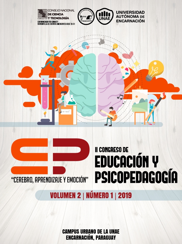 					Ver Vol. 2 Núm. 1 (2019): Educación y Psicopedagogía
				