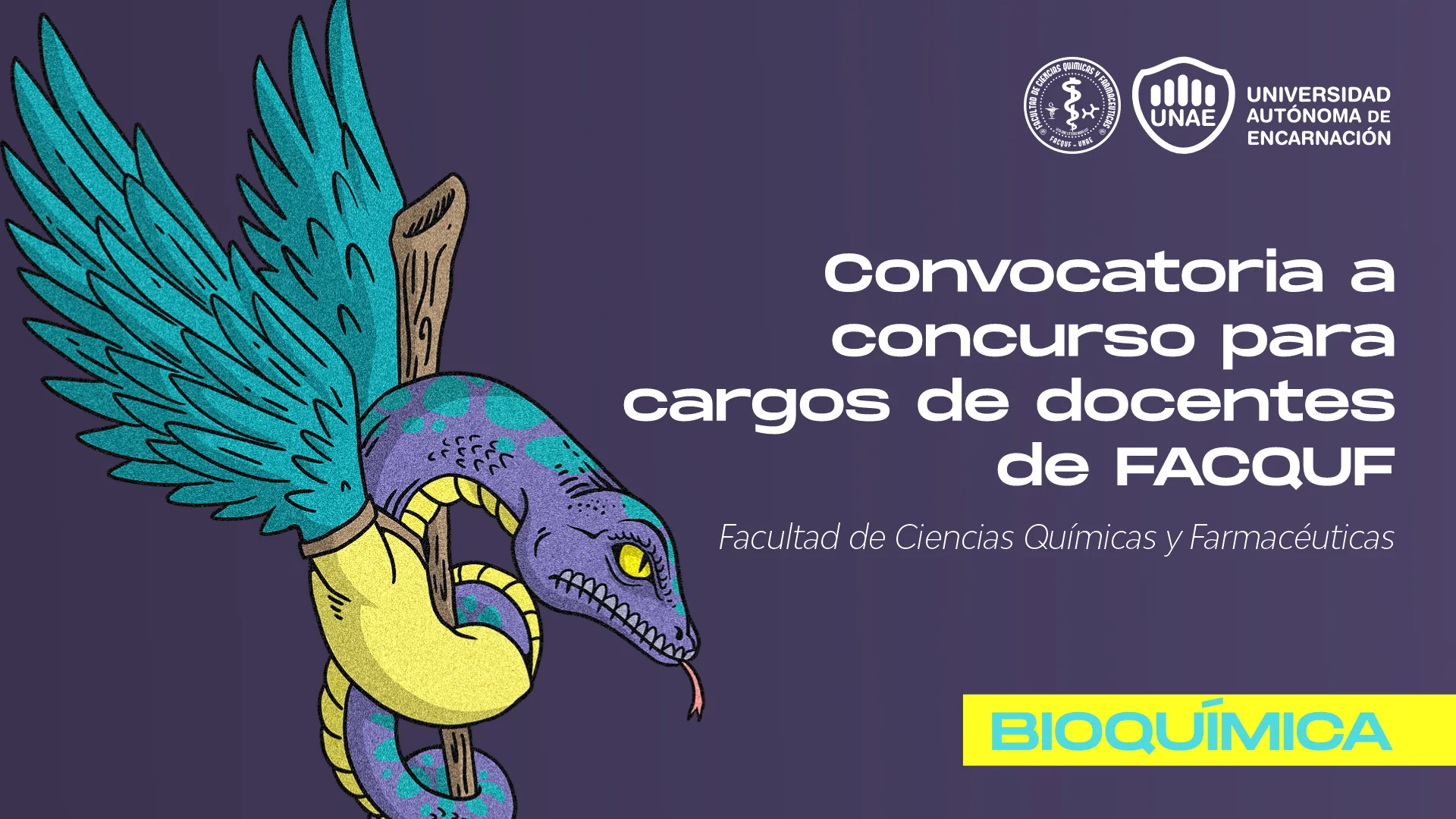 Convocatoria a concurso para cargos de docentes de Bioquímica 2026 – 1º periodo