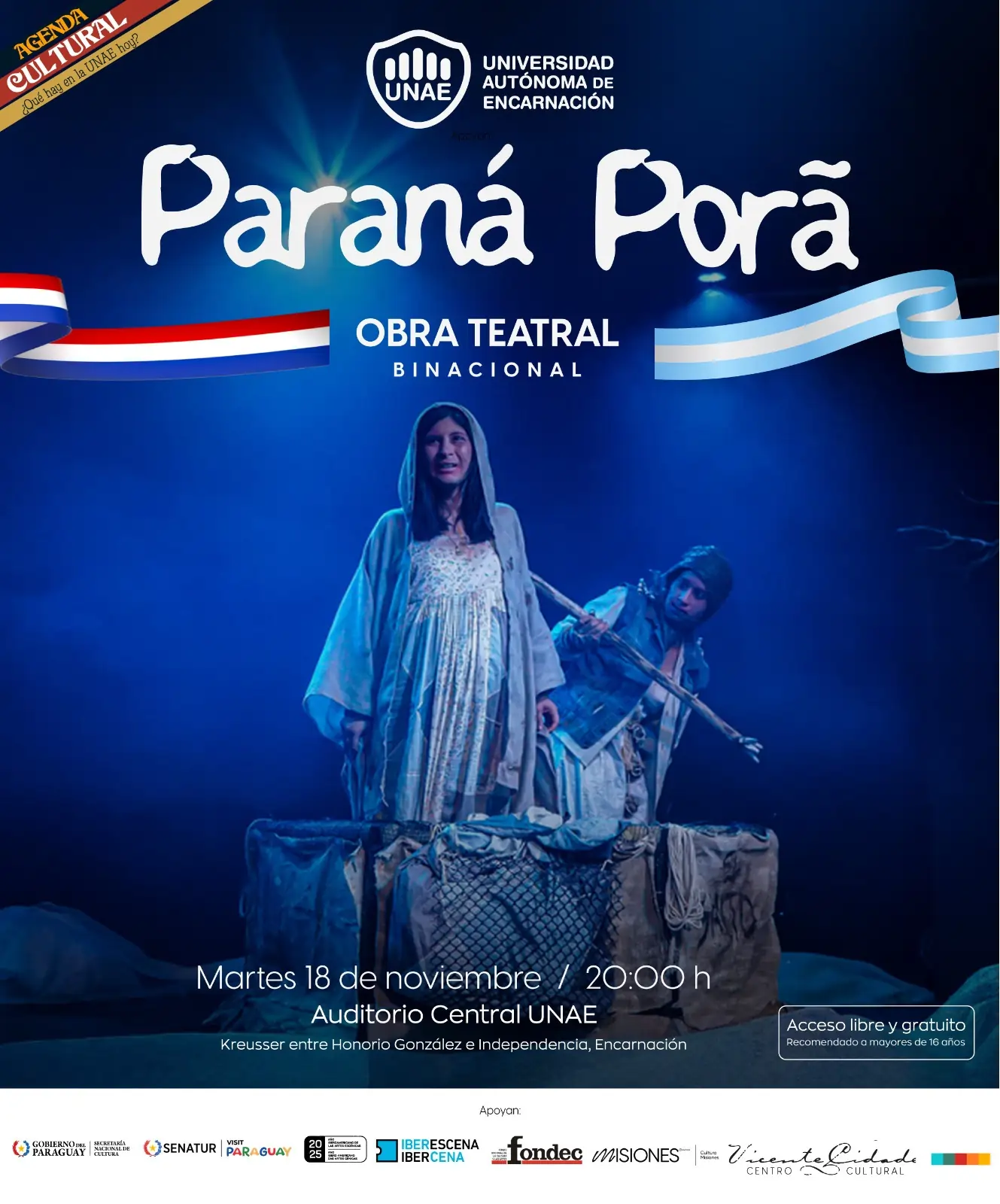 Obra teatral binacional Paraná Porá