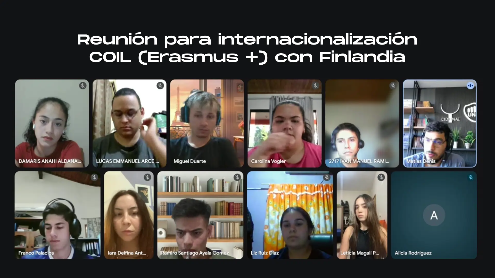 Reunión para internacionalización COIL (Erasmus +) con Finlandia