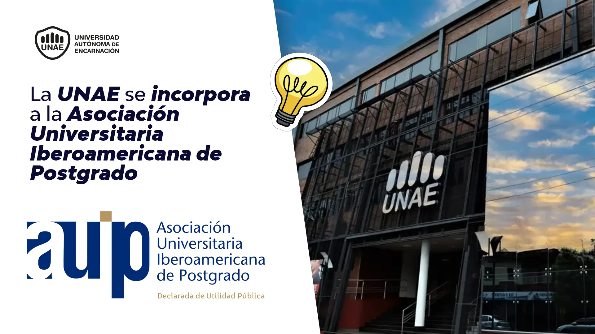 La UNAE se incorpora a la Asociación Universitaria Iberoamericana de Postgrado