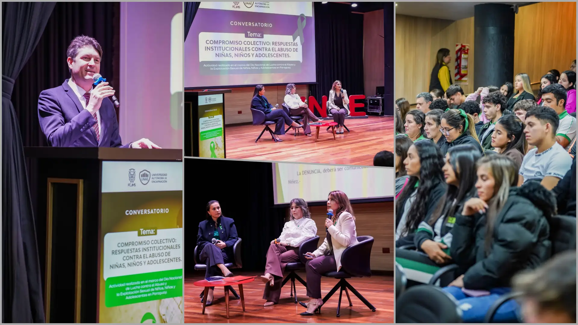 FCJHS desarrolló conversatorio sobre prevención del abuso infantil