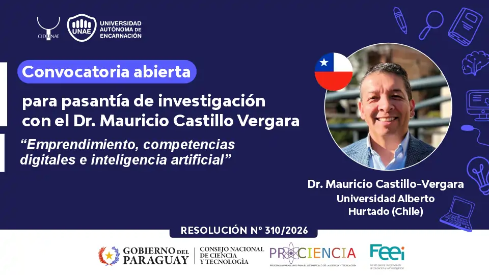 Convocatoria abierta para pasantía de investigación con el Dr. Mauricio Castillo Vergara