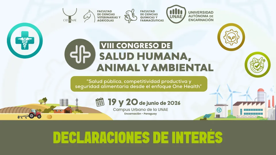 El VIII Congreso de Salud Humana, Animal y Ambiental es declarado de interés por importantes instituciones públicas