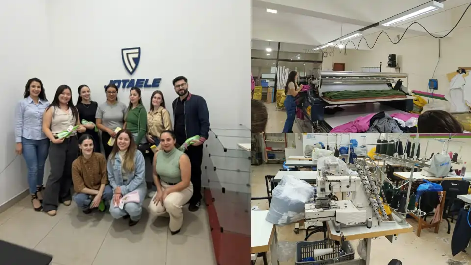 Estudiantes de Diseño de Modas conocieron sistemas digitales de patronaje en una visita técnica