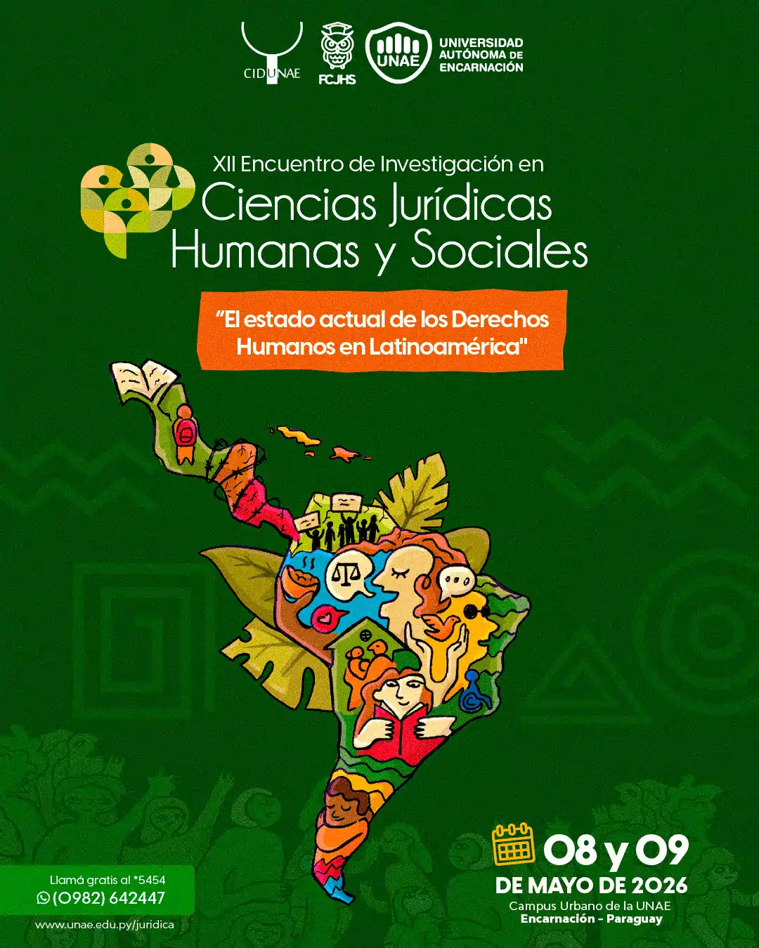 XII Encuentro de Investigación en Ciencias Jurídicas, Humanas y Sociales