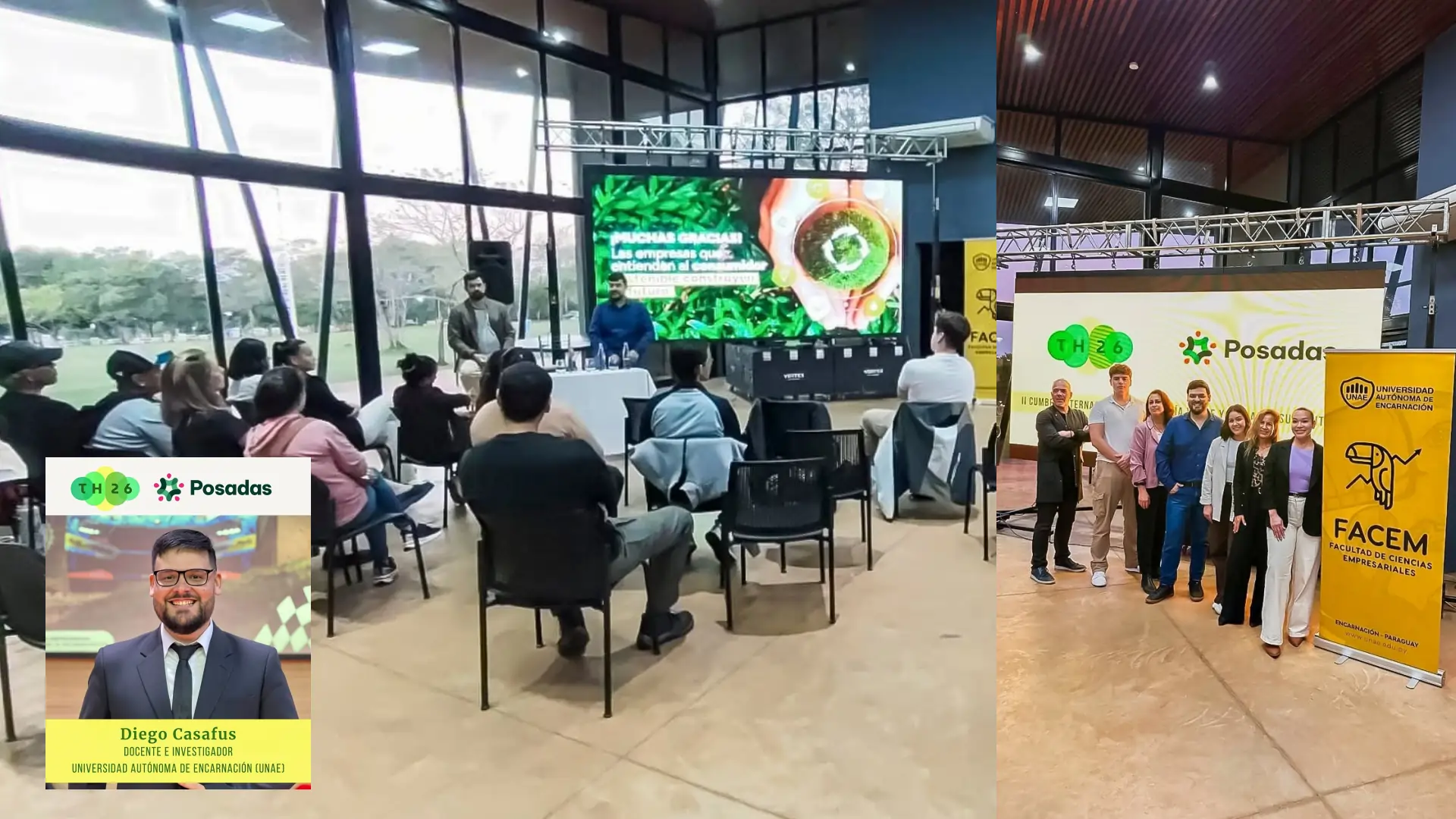 Facultad de Ciencias Empresariales de la UNAE participa en la II Cumbre Internacional de Economía Verde y Desarrollo Sustentable