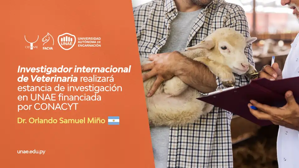 Investigador internacional de Veterinaria realizará estancia de investigación en UNAE financiada por CONACYT