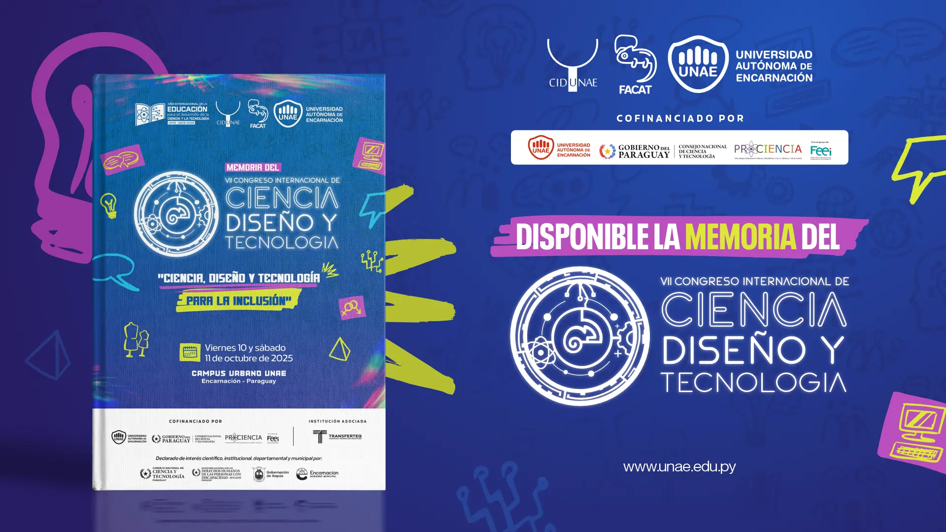 La UNAE publica la Memoria Digital del VII Congreso Internacional de Ciencia, Diseño y Tecnología - 2025