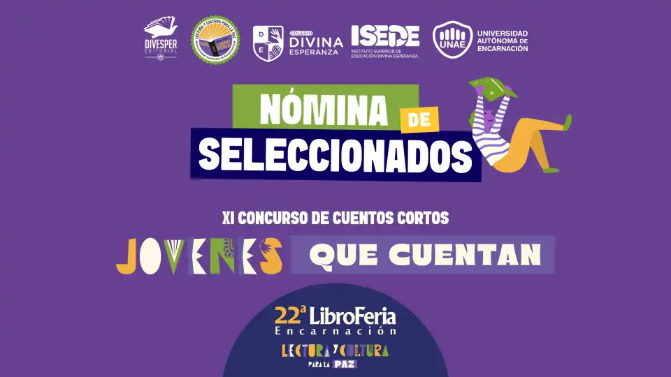 Nómina de seleccionados – XI Concurso de Cuentos Cortos “Jóvenes que Cuentan”