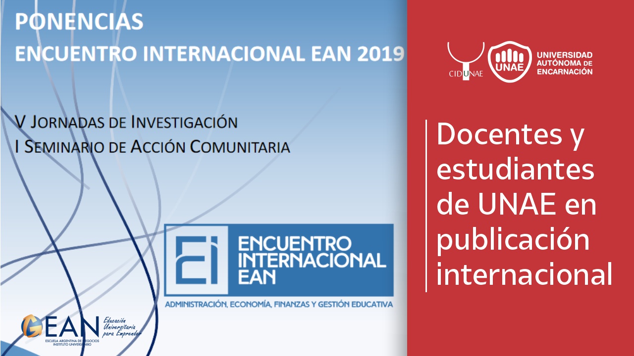 Docentes estudiantes de UNAE en publicacion internacional