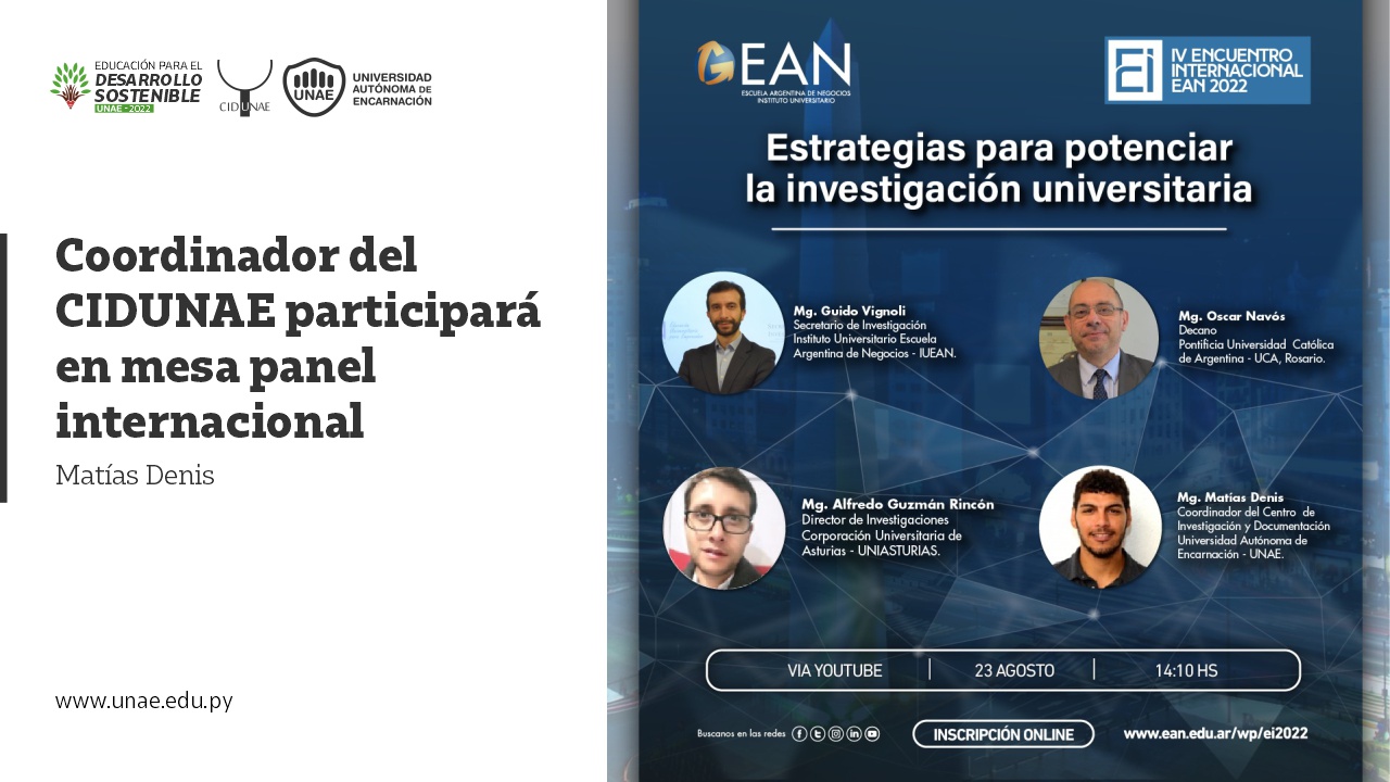 Matias denis EAN 2022