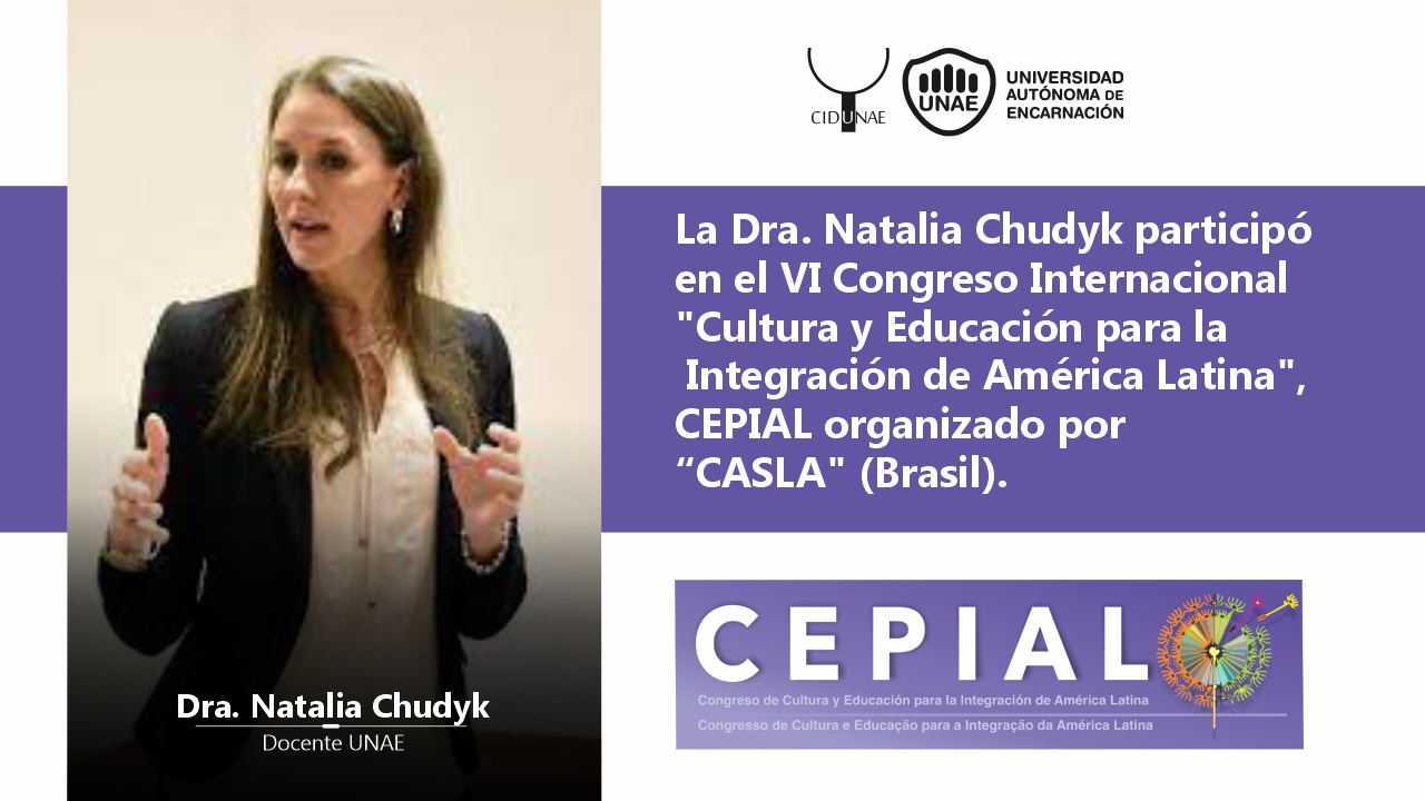 Natalia chudyk presentacion internacional