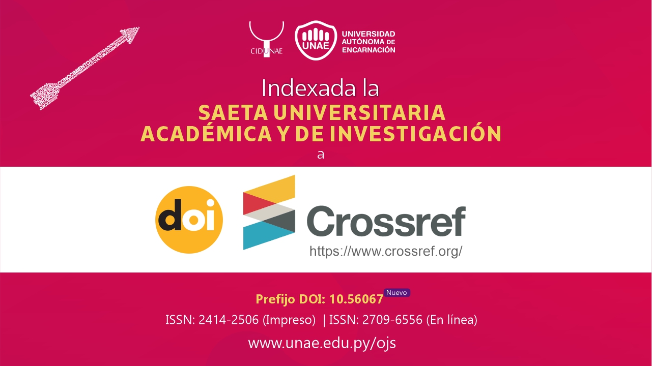 UNAE miembro de Crossref