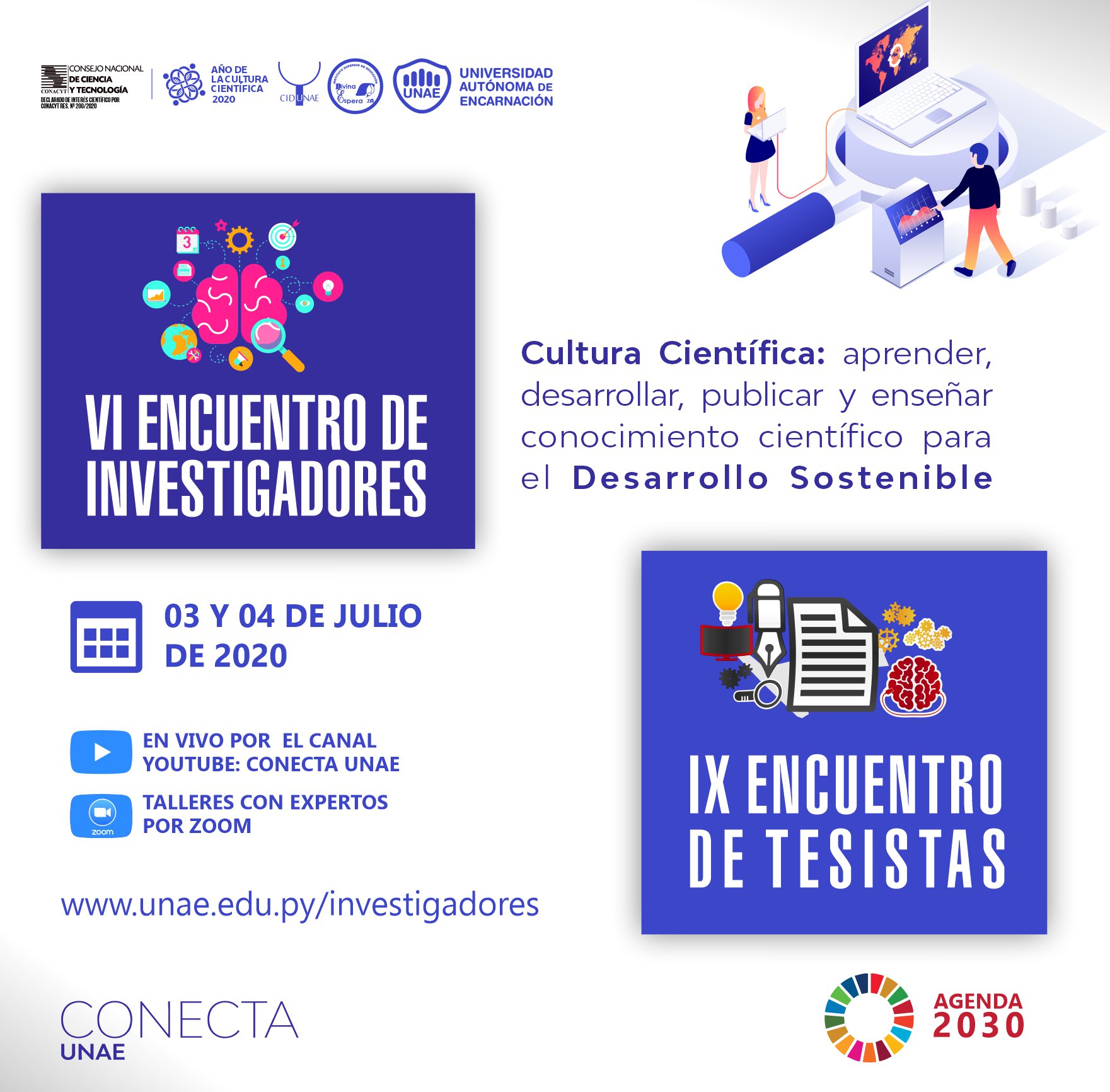 VI Investigadores y IX Tesistas 2020