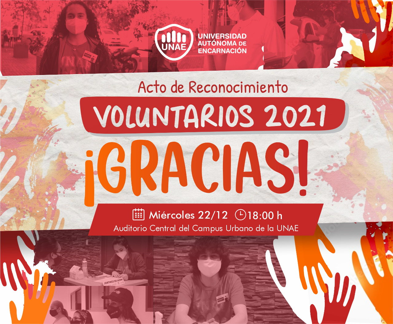 Voluntarios gracias