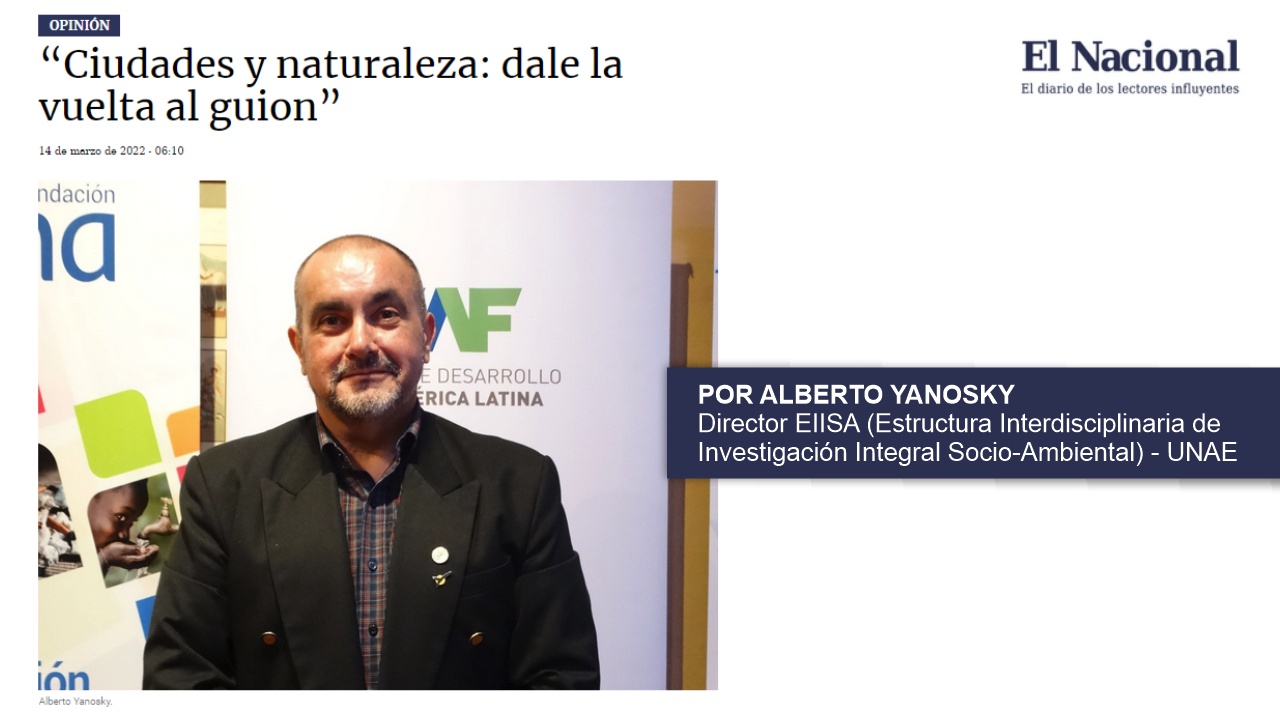 Yanosky UNAE publica articulo