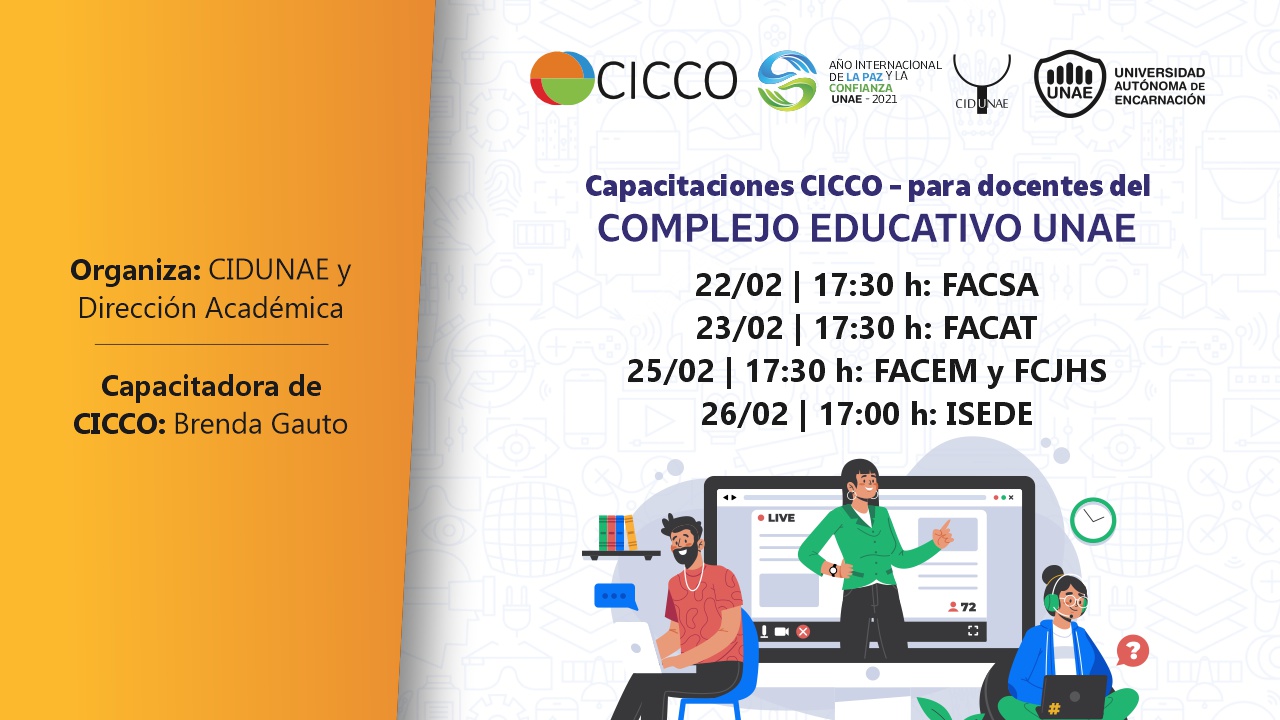 capacitaciones CICCO CIDUNAE 2021 001