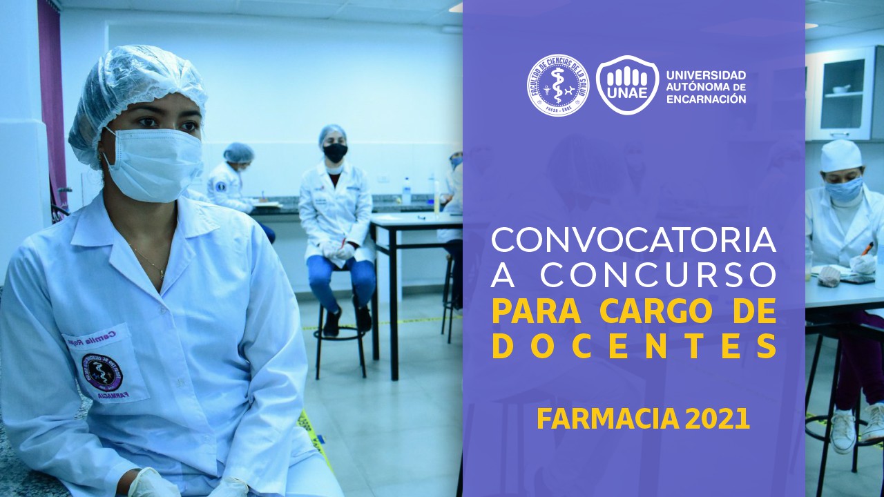 convocatoria docente farmacia 2021