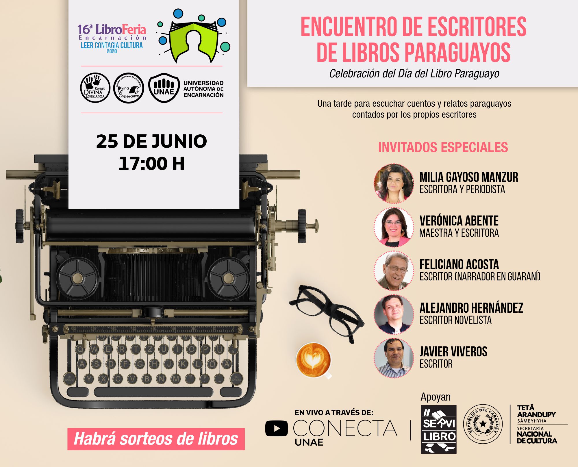 encuentro de escritores Py UNAE