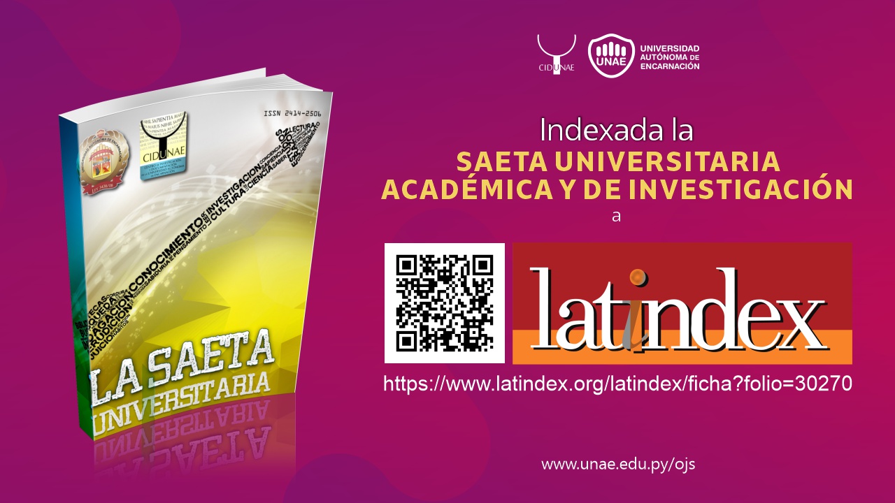 saeta latindex UNAE 01
