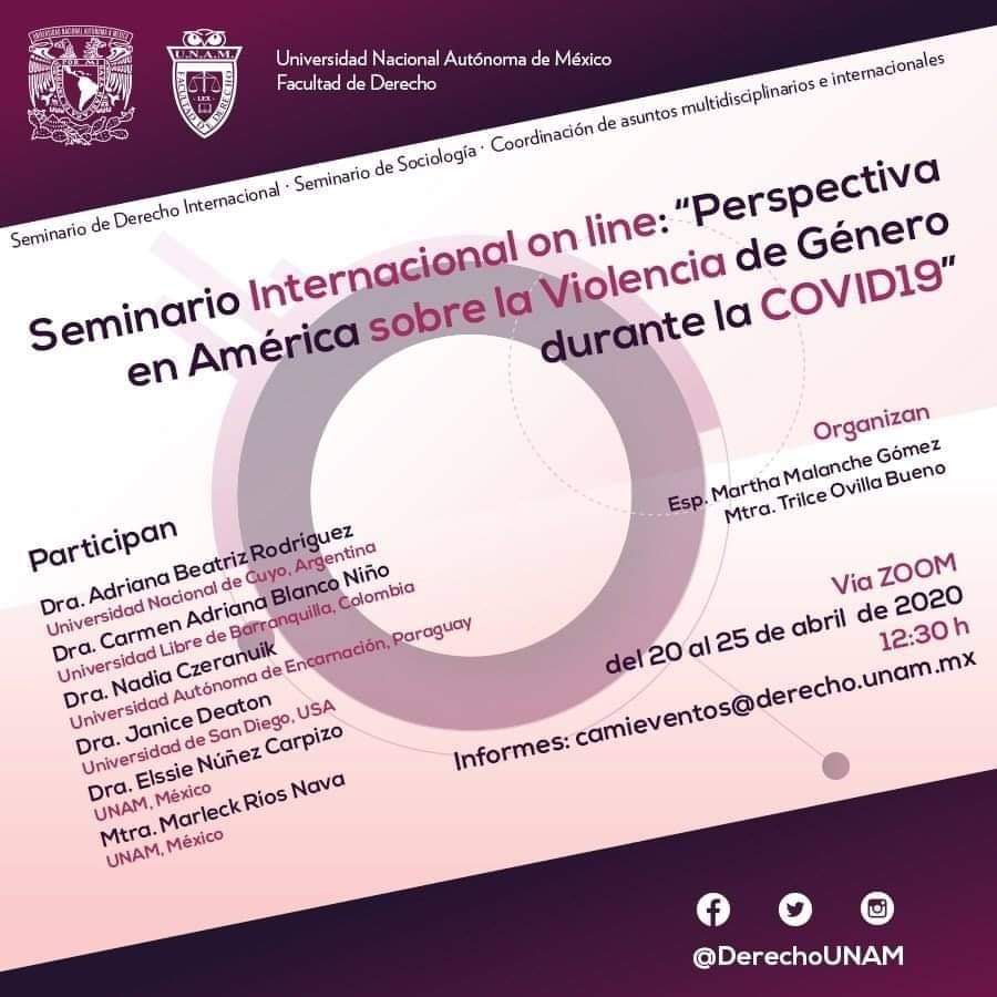 seminario internacional online UNAM 01